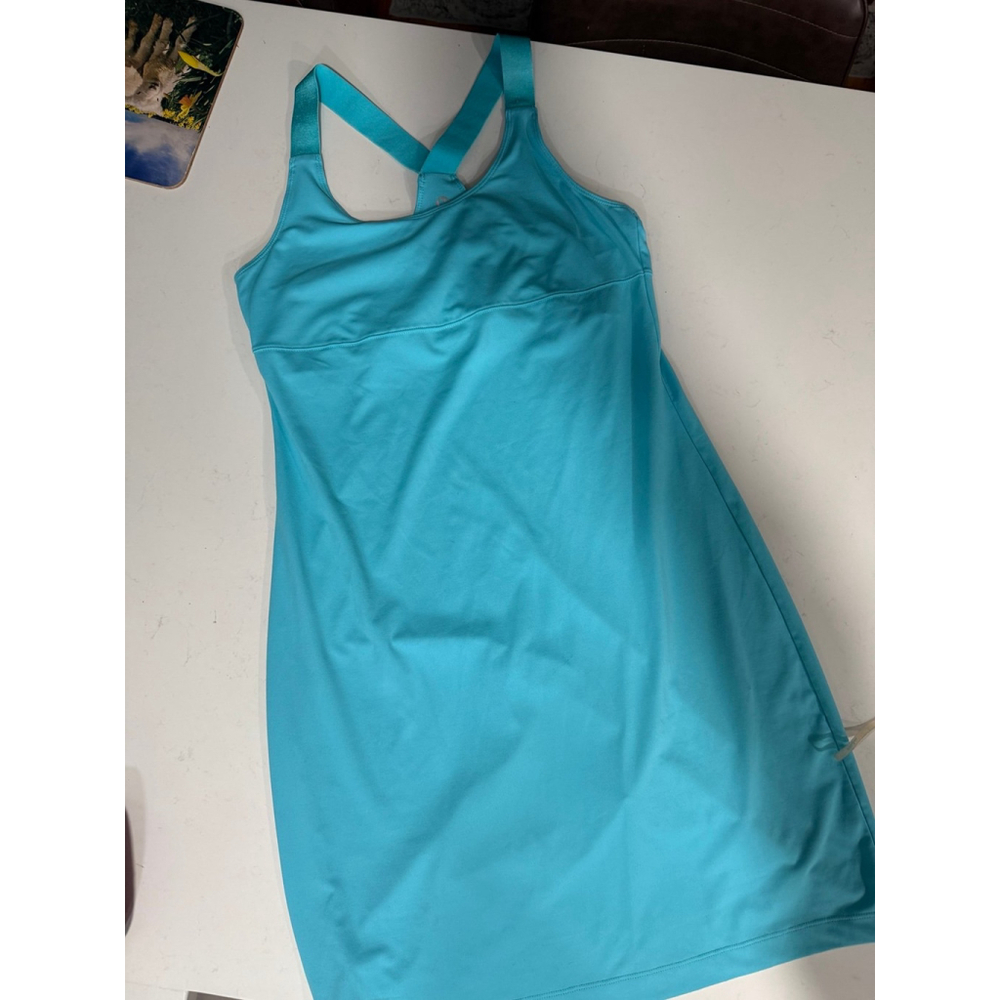 Merrell Aqua Blue Long Sleeve-Style Active Dress